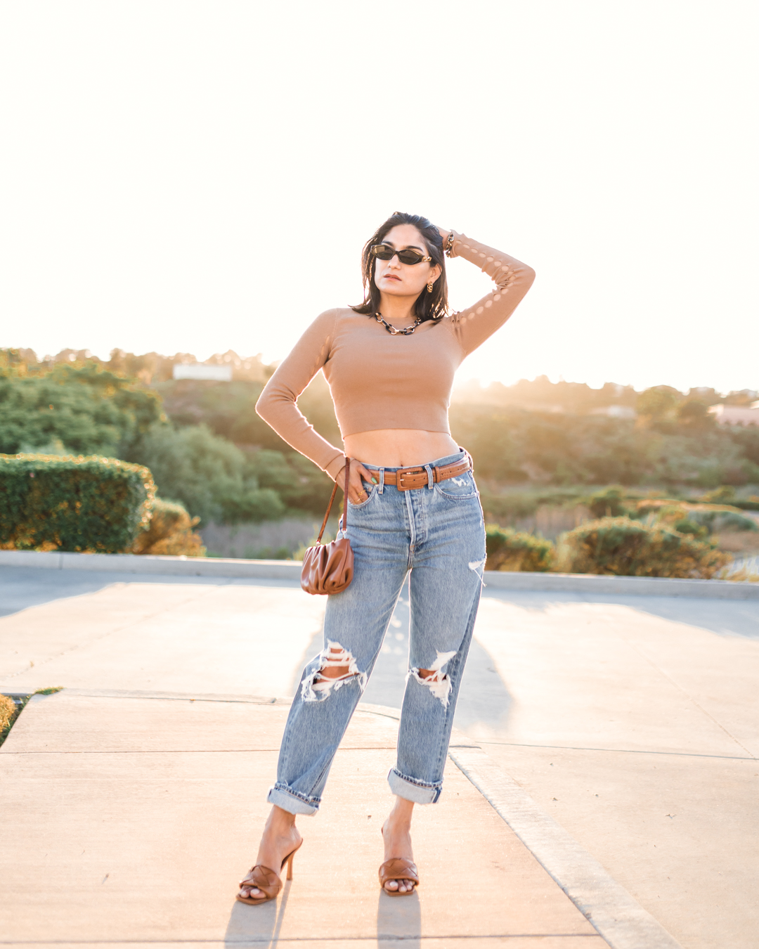 Best High Waisted denim Jeans Dielle Style | A Fashion Blog by Dielle Pike